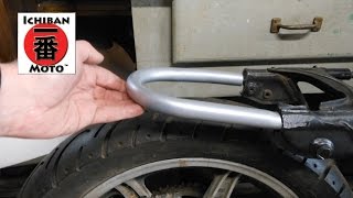 How to install a cafe racer seat loop  brat seat hoop on your motorcycle [upl. by Rupert878]