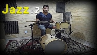 RITMO JAZZ PARTE 2  Aula de Bateria [upl. by Ellenahc346]