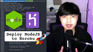 สอน Deploy NodeJS Application บน Heroku ดูจบทำได้แน่นอนร้อยเปอร์เซ็น 👨‍💻💯 [upl. by Nappy]