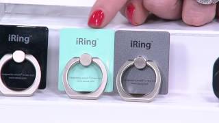 iRing Wearable Adhesive Phone Stand amp Mount for Mobile Devices with Courtney Cason [upl. by Enohpets]