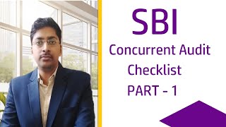 SBI Concurrent Audit Checklist  Part 1 [upl. by Ericksen41]