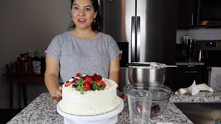 Berry Chantilly Cake  Jacquelyn Clark Recipe [upl. by Jayson]