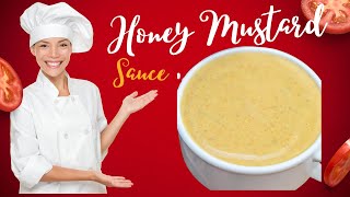 best homemade honey mustard sauce  Simple Honey Mustard Sauce [upl. by Gavra]