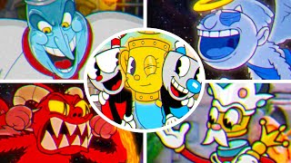 Cuphead DLC  Full Game 2 Players [upl. by Trik838]