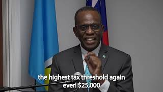 Historic Tax Amnesty 🤝 Millions in Tax Exemptions for all Saint Lucians [upl. by Assenna]