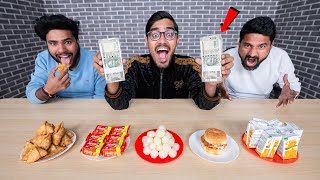 ₹100000 Food Eating Challenge🤑 कौन ज्यादा खाना खा पायेगा Who Will Win [upl. by Annawd]