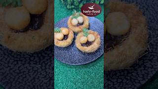 Bird Nest 🪺  TasteIt  recipe shorts viralshort food [upl. by Alfie]