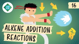 Alkene Addition Reactions Crash Course Organic Chemistry 16 [upl. by Olenka]