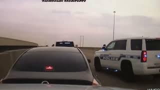 Arkansas Police Chase ending in a pit on May 21 2018 [upl. by Fronniah]