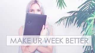 How to Improve your Week x 1000  ADULTING ORGANISATION [upl. by Worlock]