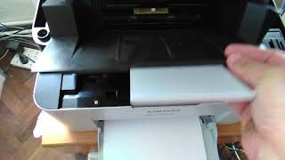 Samsung Xpress SLM2070  Replacing the Toner Cartridge [upl. by Ayikin]