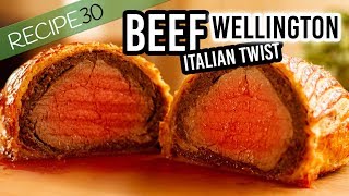 Beef wellington recipe with an Italian twist [upl. by Renferd]