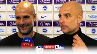 Pep Guardiolas FUNNIEST interviews 🤣 [upl. by Ydospahr]