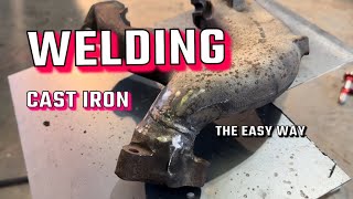 The easiest way to weld cast iron [upl. by Eckblad]