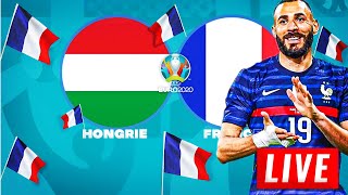 🔴HONGRIE  FRANCE  Allez les Bleus  Euro 2021 [upl. by Barina]