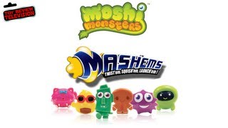 MashEms Moshi Monsters Series 2 Blind Bags Toy Review [upl. by Langdon]