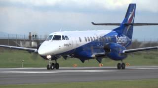 Eastern Airlines Bae Jetstream GMAJD Warton Takeoff [upl. by Egwin152]