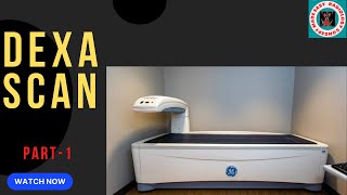 DEXA scan  DUAL ENERGY XRAY ABSORPTIOMETRY  BONE MINERAL DENSITY  RADIOLOGY in Hindi [upl. by Murrell296]