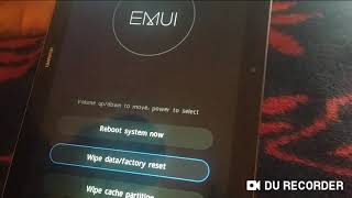 Hard reset Huawei Mediapad T3 10 AGSL09  Unlock pinpassword lock [upl. by Richma]