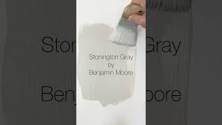 Stonington Gray by Benjamin Moore is a wonderfully versatile neutral gray paint color paintcolor [upl. by Rramo]