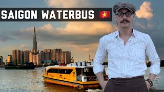 Saigon Waterbus le bus nautique de Saigon [upl. by Milburr]