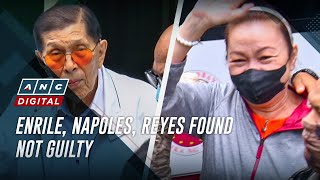 Not guilty Enrile Gigi Reyes Napoles acquitted of plunder over PDAF scam  ABSCBN News [upl. by Aelanna394]