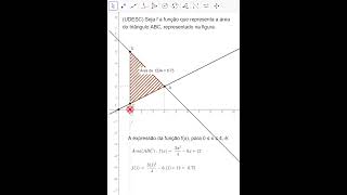 Área do triângulo matematica enem vestibular [upl. by Auahsoj]