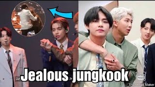 Taekook  Vkook jealous moments [upl. by Arihsa]