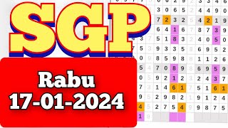 tarikan paito sgp hari rabu17012024prediksi sgp hari inibocoran sgp [upl. by Ased]