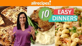 Ten Ingredient Dinners To Make At Home To Feed the Family  Allrecipes [upl. by Lattimer]