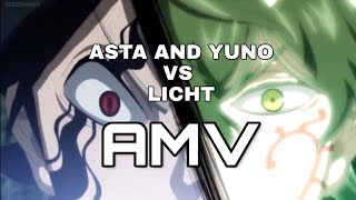 Asta and Yuno vs Licht AMV [upl. by Einnaj]