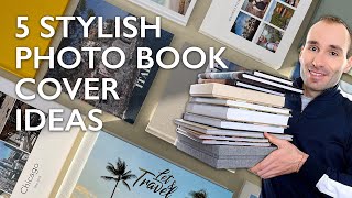 5 StylishModern Photo Book Cover Ideas [upl. by Aillicsirp]