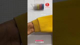 Sweater sleeves shortened Sewing Part 06 [upl. by Teriann]