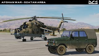 Campaign Mi24P  Afghan War Szatan Arba [upl. by Ellek]