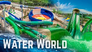 Americas LARGEST Water Park Water World CO  Slides POV 2023 [upl. by Sakovich428]