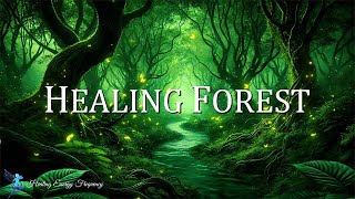 HEALING FOREST AMBIENCE  369Hz  639Hz Cleans the Aura and Space  Attract Prosperity Love amp Luck [upl. by Collier]