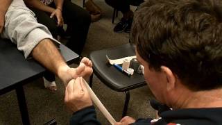 How to Tape a Supinated Arch [upl. by Ecraep]