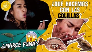 ¿Las COLILLAS del CIGARRILLO se RECICLAN  Marce la Recicladora [upl. by Ecinna979]