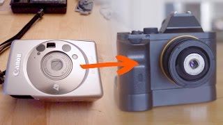 How to Adapt a CHEAP FILM CAMERA LENS to a Mirrorless camera [upl. by Drofdarb296]