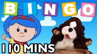 BINGO and More Nursery Rhymes by Mother Goose Club Playhouse [upl. by Yruama]