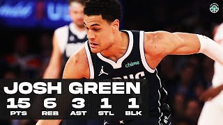 JOSH GREEN DROPS 15PTS vs KNICKS FULL HIGHLIGHTS [upl. by Aowda40]