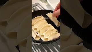 Easy Chinese PanFried Dumplings Recipe chinesefood delicious recipe [upl. by Ayoted353]