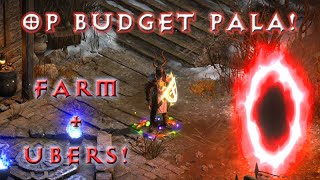 OP Budget Paladin Build FoH Farming  UT TemplarVindicator Diablo 2 Resurrected Character Guide [upl. by Sandra15]