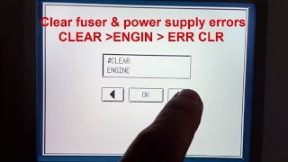 Canon IR252025252530 Service Menu Clear Errors Factory Reset Canon ir2520 Error E000 [upl. by Alak]