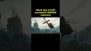 Exfil successful cutscenes in Black Ops 6 Zombies BO6 Zombies Exfil Success Game Over Cutscene [upl. by Adnohsor]