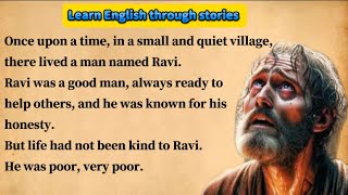 The Poor Man Story  Learn English through stories  Graded reader  Level A2 [upl. by Hay351]