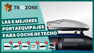 Las 6 mejores portaequipajes para coche de techo [upl. by Suiratnauq]