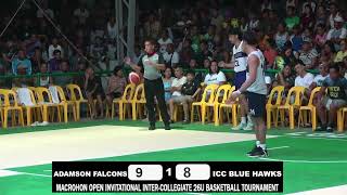 ICC BLUE HAWKS MANILA versus ADAMSON SOARING FALCONS [upl. by Ilajna]