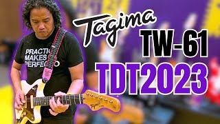 Tagima Guitars TW61 Offset Demo  TDT 2023  CC en Español y Portugués [upl. by Dynah]