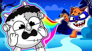 Baby Monsters Lost Their Colours Song 🌈 Funny Kids Songs 😻🐨🐰🦁 And Nursery Rhymes by Baby Zoo [upl. by Oetam]